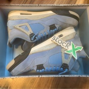 Jordan 4 university blues.